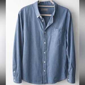 Everlane Men’s XXL Classic Blue Denim Shirt